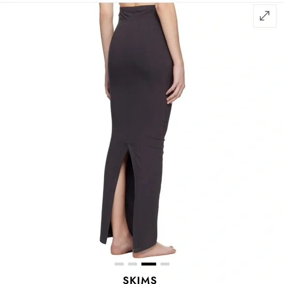 Skims Gray Maxi Skirt - Picture 3 of 3